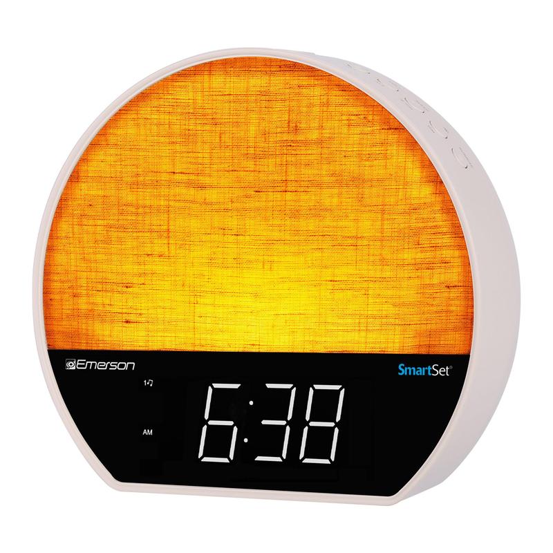 Emerson Sunrise Alarm Clock  w/ White Noise & Soothing Sounds