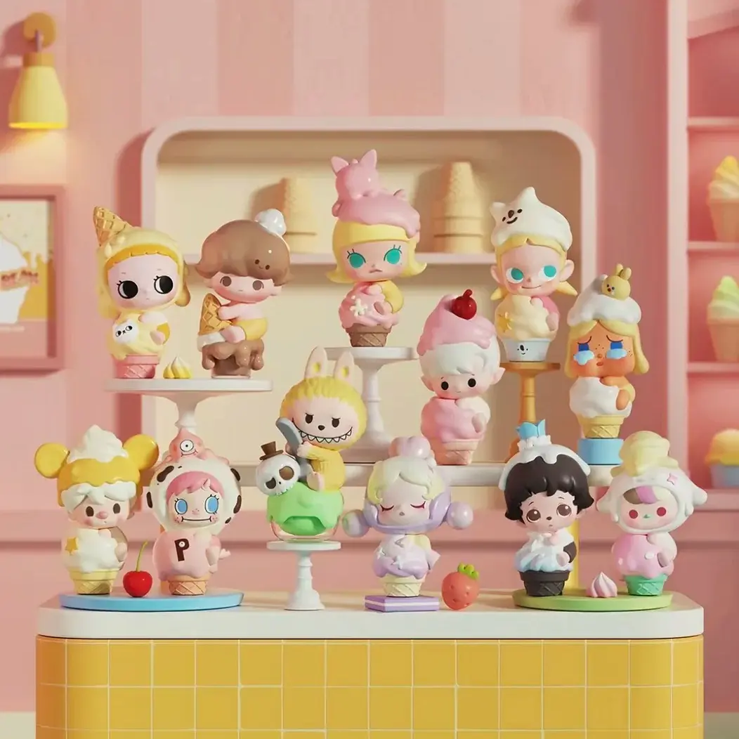POPMART POPBEAN Skullpanda Dimoo Labubu Crybaby popbean