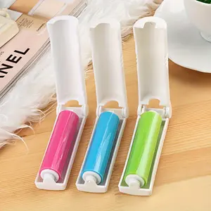 Travel-Sized Mini Lint Roller: Keep Clothes Pristine On-The-Go! Say Goodbye to Lint Hassle And Embrace Wrinkle-Free Travel with This Compact, Washable, And Portable Sticky Grooming Roller. Enjoy Wrinkle-Free Clothes Wherever You Are!
