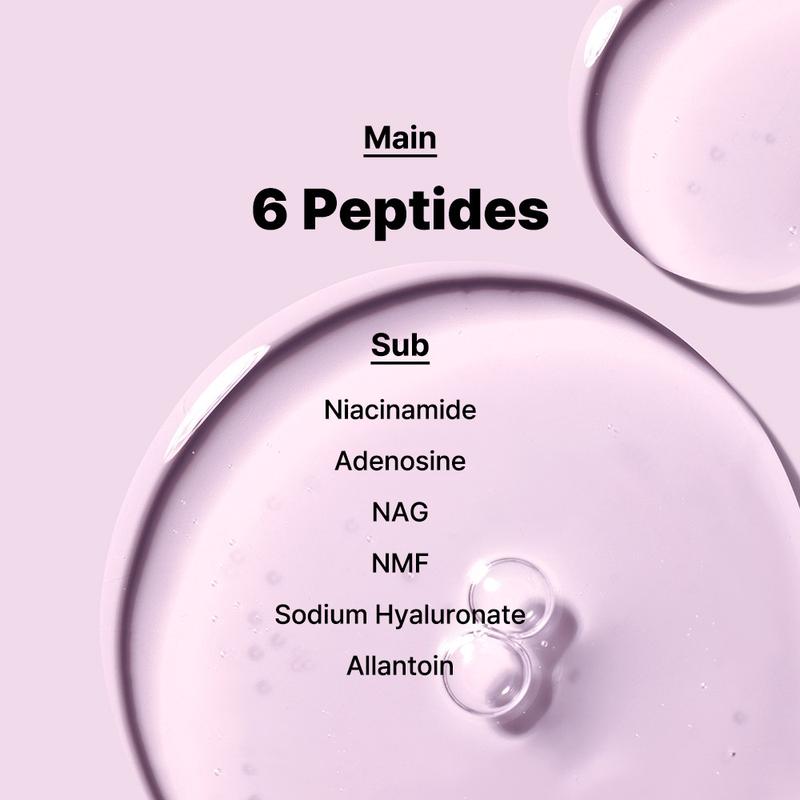 COSRX The 6 Peptide Skin Booster Serum 150ml - 6 Peptides Hyaluronic Acid Niacinamide Amino Acids for Elasticity & Radiance