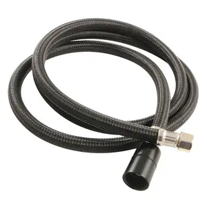 Nyloom 60 in. Kitchen Faucet Spray Hose, Matte Black