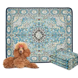 Washable Pee Pads for Dogs, 2 Pack Reusable Puppy Pads 36"x41" Super Absorbent Leakproof Dog Training Pads, Non-Slip Potty Pads for Floor, Crate, Couch, Whelping Pads Litter Mat Pet Supplies