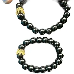 2 Pieces Father and Son Hand Beads Bracelet - Unique Handcrafted Beaded Jewelry Set for Special Family Bonds