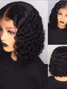 Short Curly Heat Resistant Wig Synthetic Curly Wigs