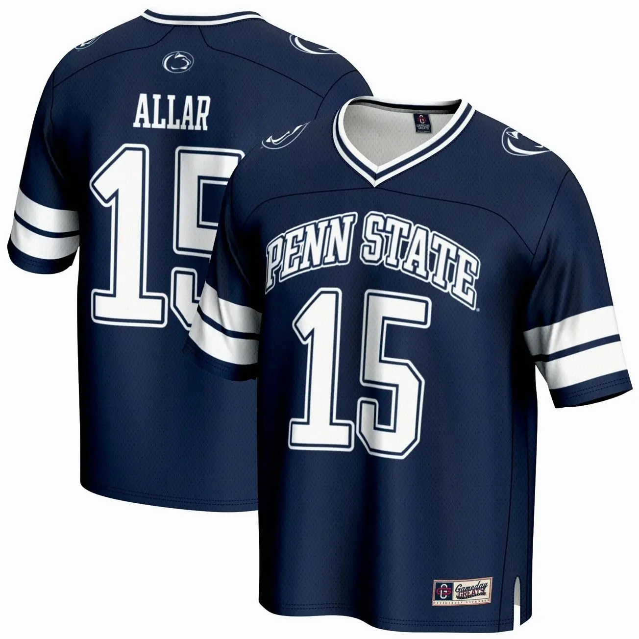 Drew Allar Penn State Nittany Lions GameDay Greats Unisex NIL Lightweight Football Player Jersey - Navy