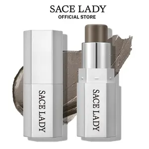 SACE LADY Cream Blush Stick, Lip & Cheek Color Stick, Blendable Long Lasting Makeup for Cheeks, Eyes & Lips, Natural Glow Finish
