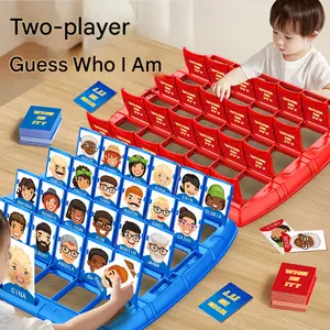 Guessing Board Game |   Kids Thinking & Memory Training Toy |   2-Player Interactive Face & Character Question Game |   Parent-Child Educational Party Game |   Fun Brain-Boosting Puzzle Toy for Boys & Girls