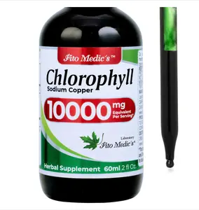 FITO MEDIC'S Lab | Liquid Chlorophyll | Chlorophyll Liquid Drops | 50 mg 200:1 Ratio Extract per Serving.