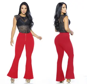 High waist flared push up effect leggings Colombians 522