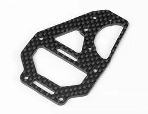 Tekno TKR6635C Center Differential Top Plate & Fan Mount (Carbon Fiber) EB410
