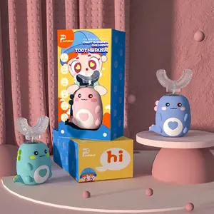 A Kids Toothbrush | U-shaped | 2-14 Years, Soft Bristles, BPA Free | 2-4 Pack #cozyvibes #effortlessbeauty Baby Blue Oral