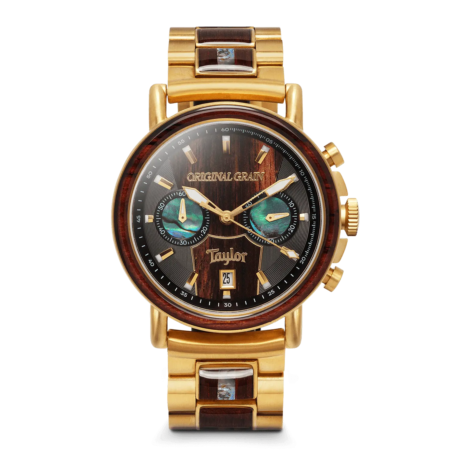Taylor Guitars Gold Chrono 44mm