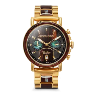 Taylor Guitars Gold Chrono 44mm