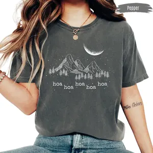 HOA HOA HOA T-Shirt, Cozy Season Sweatshirt, Book Lover Tee, Twilight Inspired Long Sleeve Shirt