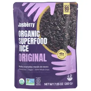 Jasberry Organic Superfood Rice, Original, 7.05 oz (200 g)