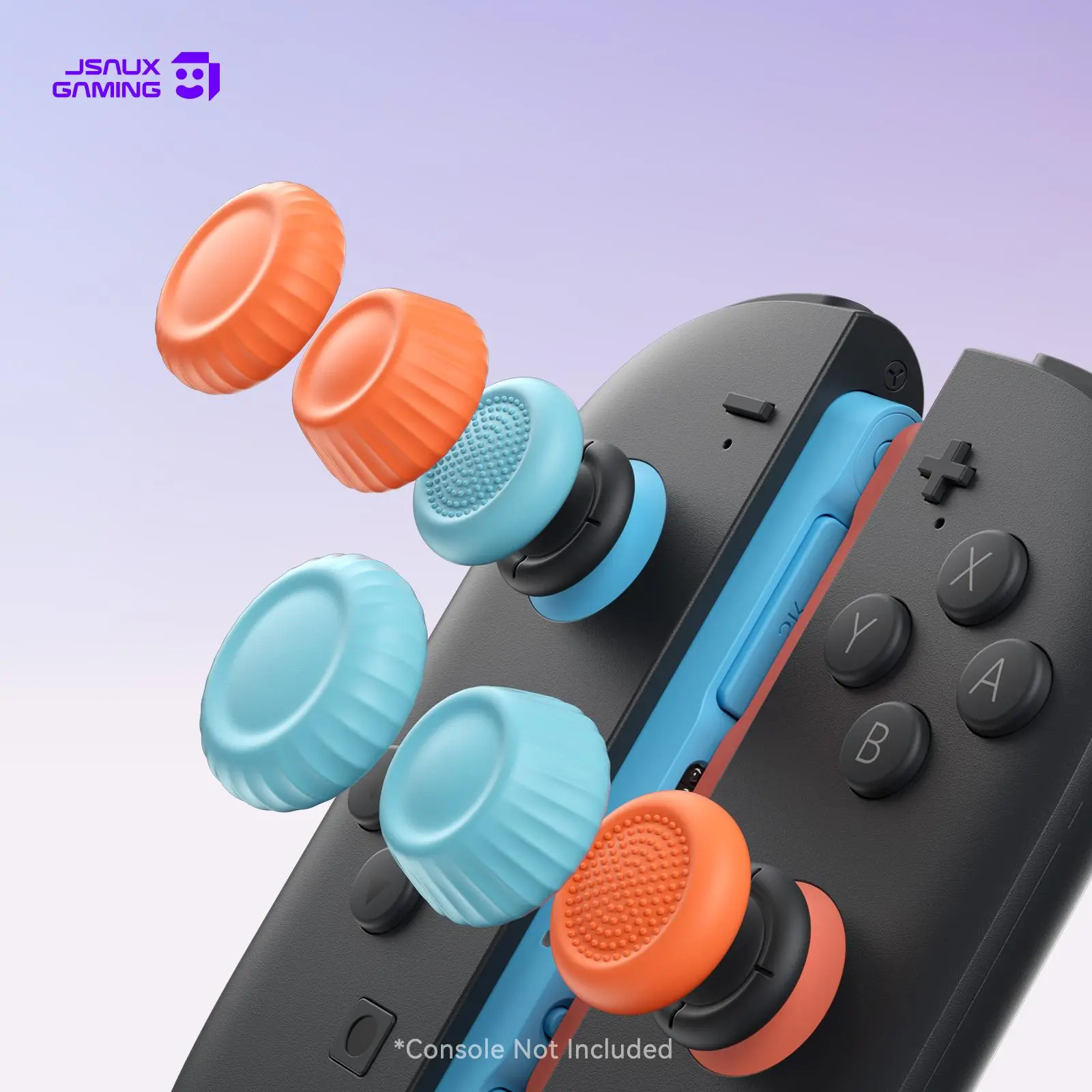 JSAUX Thumb Grips Designed for Nintendo Switch 2 (2025), Switch