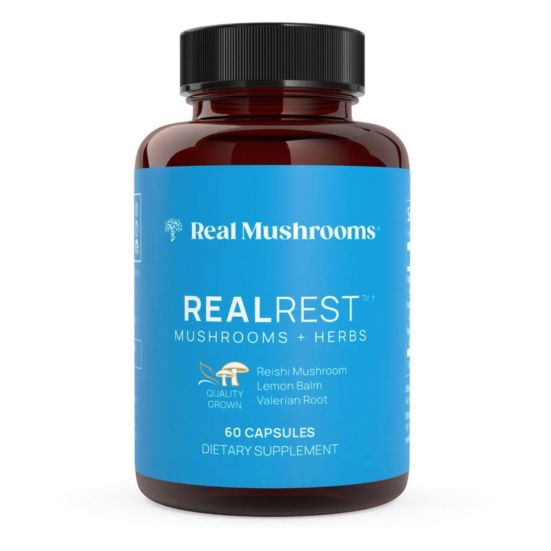 RealRest - Reishi, Valerian Root, and Lemon Balm