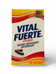 Vitamins and Minerals Dietary Supplement 100 Soft Gels Antioxidant