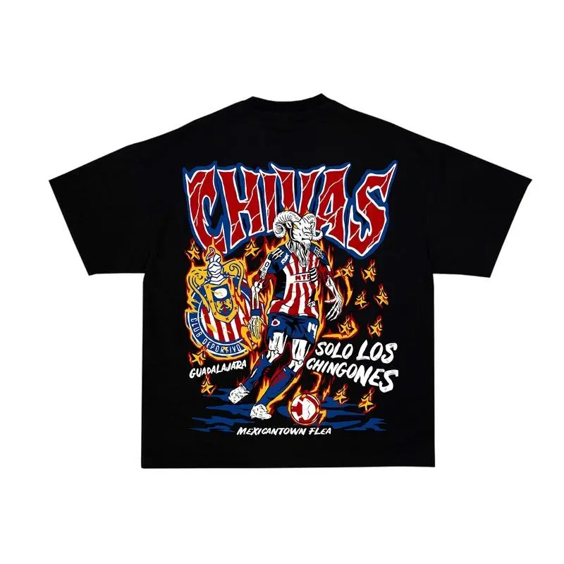 Retro Chivas Guadalajara Solo Los Chingones Oversized T Shirt, Somos Chiva  90s Graphic Shirt, Soccer Fan Gift,  Y2K Hoodie Sweatshirt