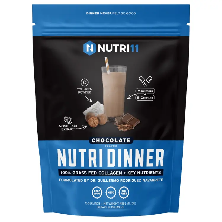 Nutri Dinner Chocolate 453g | Instant Chocolate Fortified Meal Replacement Mix, Complete Nutrition