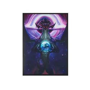 Arcane Fortress Standard Size Dragon Themed Card Sleeves: Cosmic Genesis