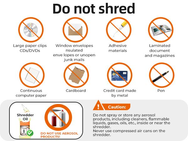 QUIETLEMON P-5 Heavy Duty Microcut Paper Shredder for Home Office & Small Business, 40 Min Continuous Run, 200-Sheet Auto Feed, 7-Sheet Manual Feed, Shreds Credit Cards & Staples, 5.8 Gal Bin, Computer Accessories, Microcut Shredder, 5.8 Gallon Bin