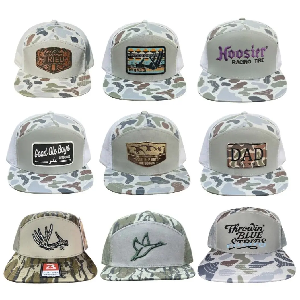 Full Limited Camo Trucker Hats Collection 2026 | Premium Mesh Snapback Hats | Hunting, Outdoor & Western Lifestyle Caps