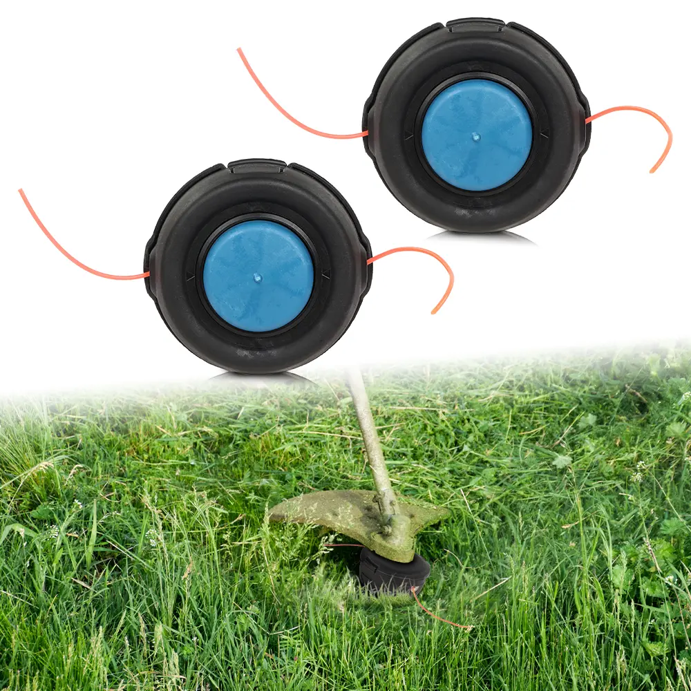 2-Pack Dual Line T35 Series Tap Trimmer Head, PA Material Gas Lawn Mower Accessory, Adjustable Height Cutting Fit for Husqvarna 224L, 225L, 232L, 240, 322L