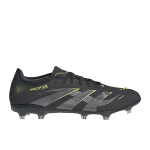 adidas Mens Predator Pro Firm Ground Soccer Cleats  - Black