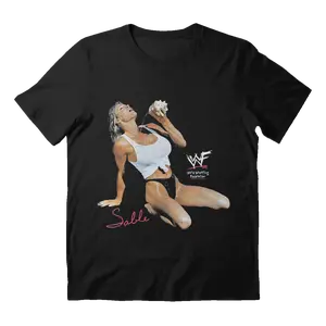 Vintage Hyland Black T Shirt, 1998 WWF Sable Graphic Print Wrestling Men's Sweatshirt, Gift for Fans Cotton Unisex Men's T-Shirt