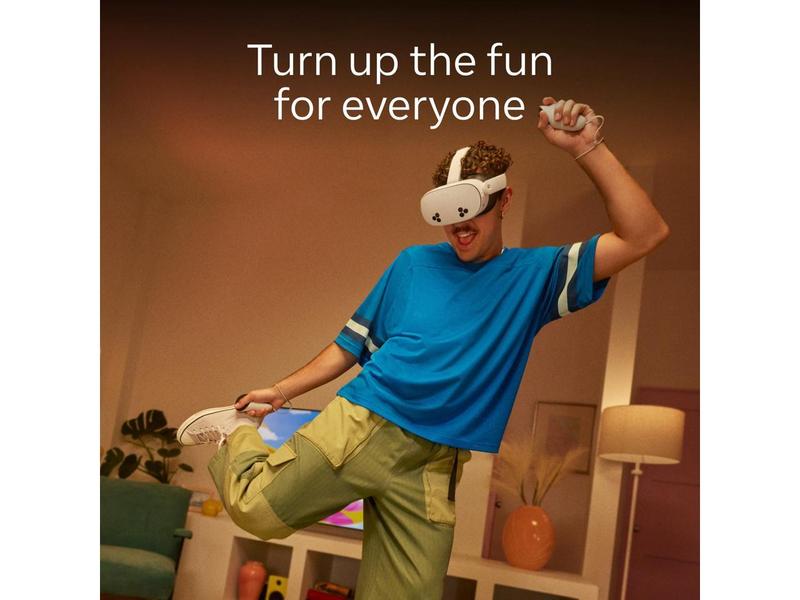 Meta Quest 3S 128GB — Dive into Mixed Reality — Unreal device. Unreal price. — All-In-One Headset — Get a 3-Month Trial of Meta Horizon+ Included