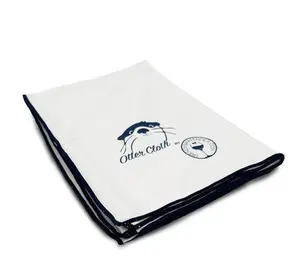 microfiber glass polishing cloth – 30"x30" commercial size white