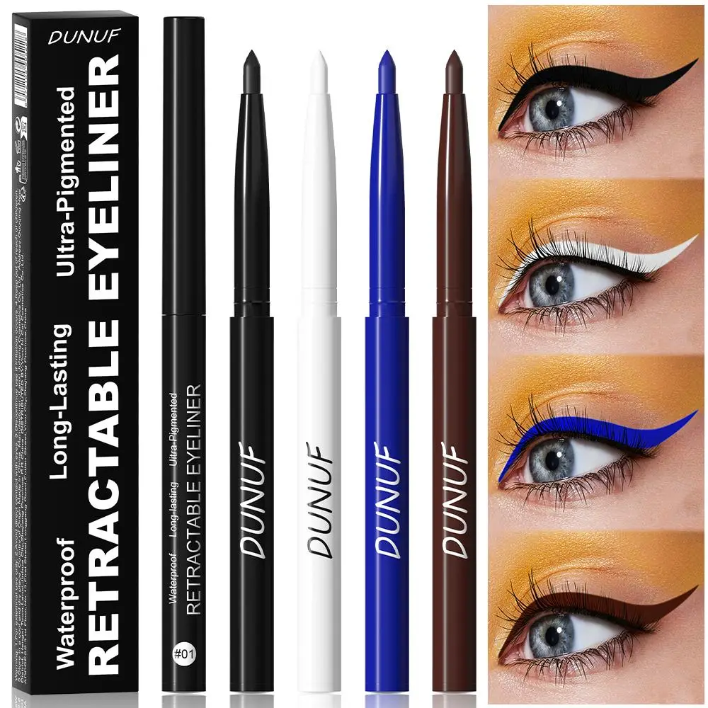 Long Lasting Eyeliner, 1 Count Waterproof & Sweat Proof Eyeliner Pen, Easy Coloring Eyeliner, Eye Makeup Tool for Women & Girls