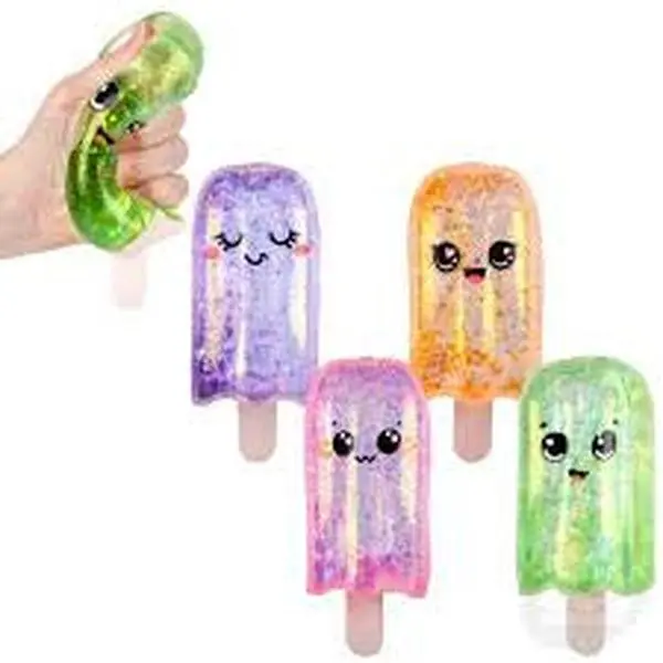 Glitter popsicle squishy