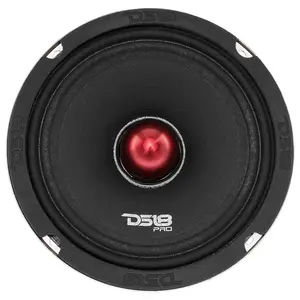 DS18 DS-PRO-X6.4BM PRO-X 6.5 Inch Mid-Range Loudspeaker W/ Bullet 450 Watts 4-Ohm DS18
