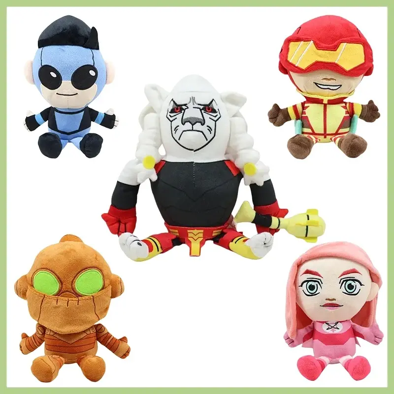 Invincible Plush Toy Series Anime Cartoon Plush Doll Fighting Beast Game Toy Pillow Bedroom Ornaments Decoration Birthday Gift