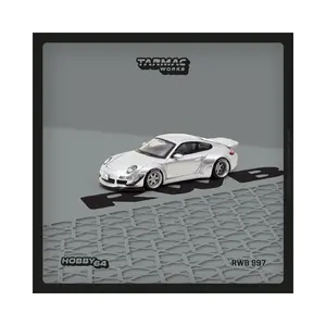 Tarmac Works 1:64 RWB 997 Abu Hhabi- Silver – Hobby64
