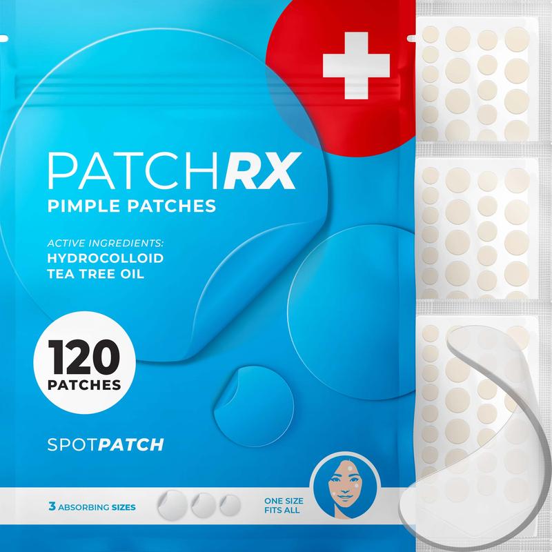 PatchRx Pimple Patches for Acne – Hydrocolloid Spot Treatment with ...