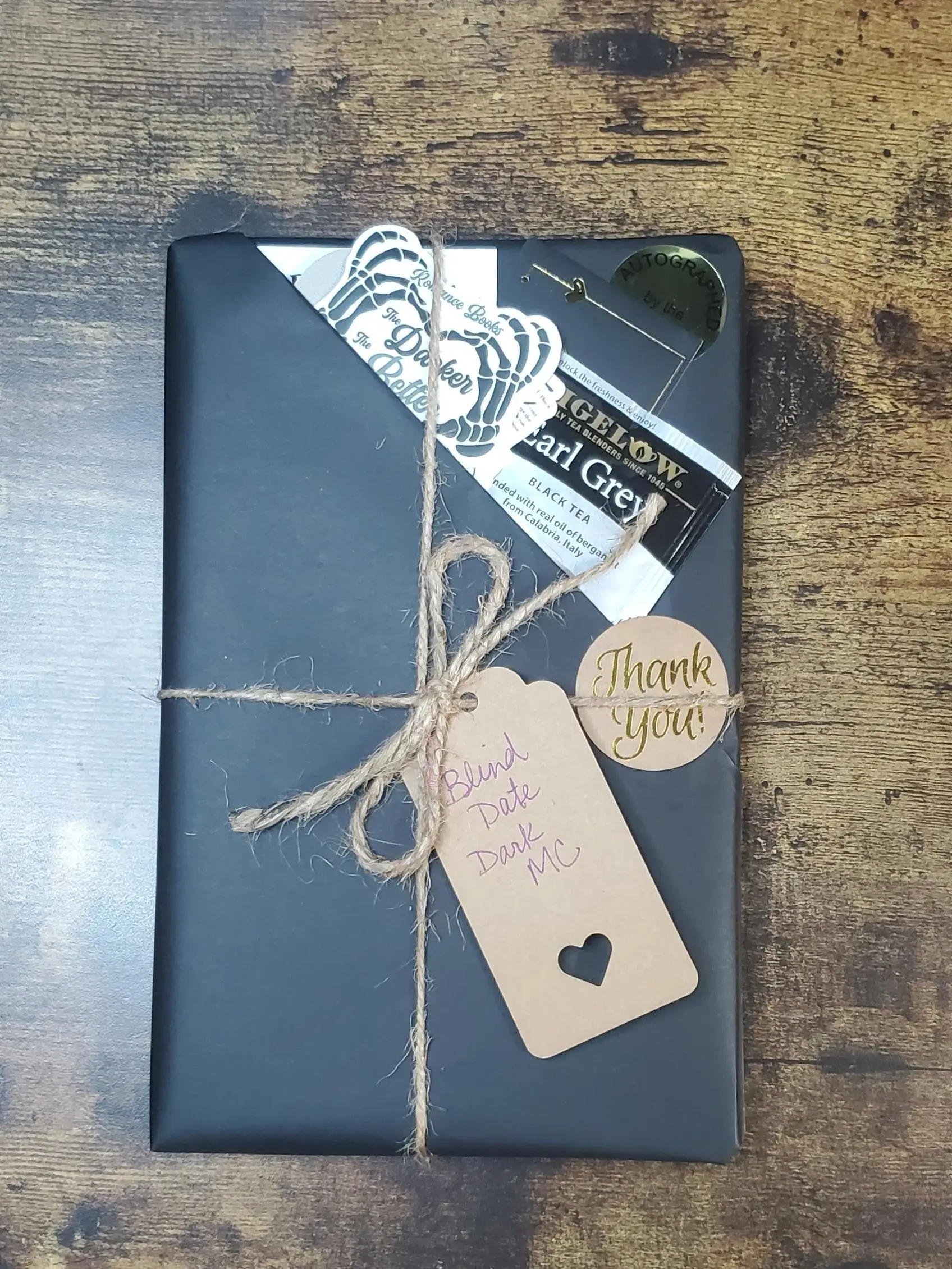 Blind Date with a Book Dark Romance by Keta Kendric Soft Cover Autographed Book for Adults