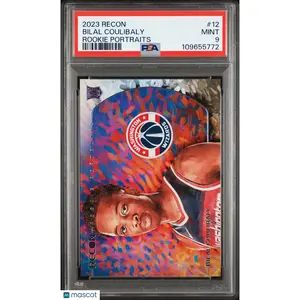 2023 Panini Recon Rookie Portraits Bilal Coulibaly #12 PSA 9