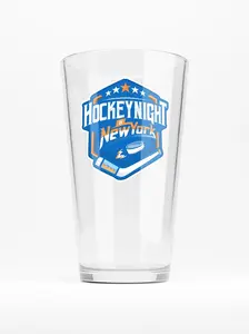 Hockey Night in New York Shaker Pint Glass