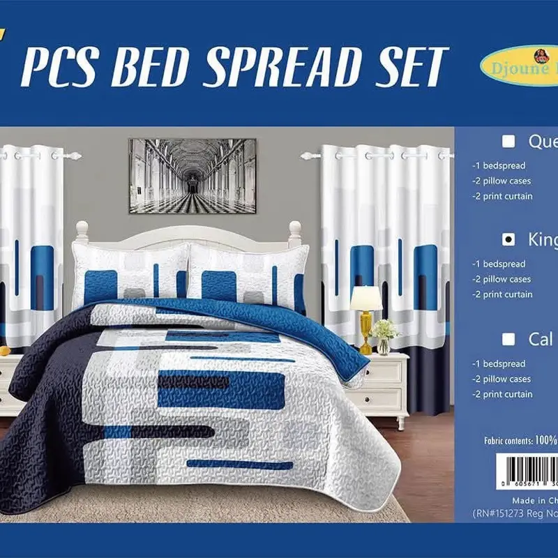 5pcs bedspread set