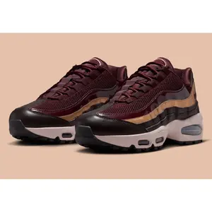 Women's Nike Air Max 95 "Burgundy Crush" IB6398-600 Fashion Athletic Sneaker