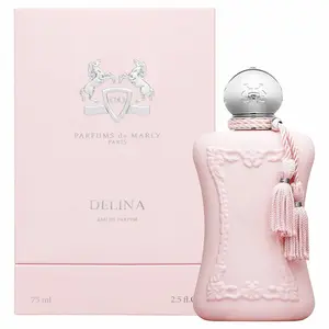 Parfums de Marly Delina Eau de Parfum 75ml - Elegant Pink Bottle with Tassel Detail - Luxury Fragrance for Women