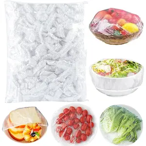 300 count  Elastic  Bowl Storage Covers,  Bowl Covers, Dish Plate Covers, Alternative to foil, Plastic Wrap,