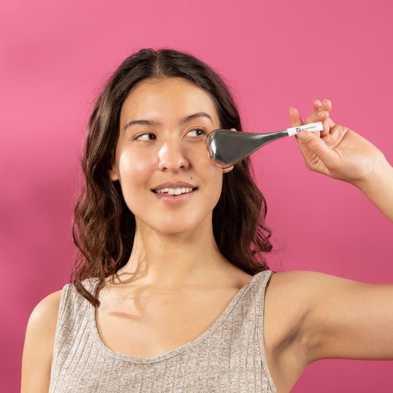 Cryo-Ice Massage Sticks, Ice Globes for Face, Facial Cooling & De-Puffing, Cryo Sticks for Redness Reduction & Skin Sculpting, M3 Naturals, 2ct