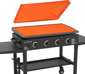 Heavy Duty Silicone Griddle Mat for BlackStone 36 inch with Grease Cup Heavy Duty Silicone Griddle Mat for BlackStone 36 inch with Grease Cup