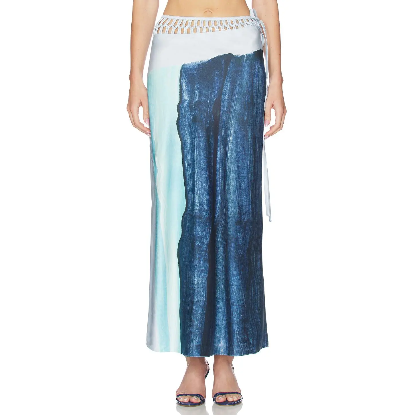 Significant Other Imali Maxi Skirt in Canvas Print