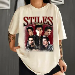 Stiles Stilinski Vintage T-Shirt, Comfort Colors 90s Tee1