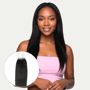 Brazilian Silky Straight 2x6 HD Lace Human Hair Closure